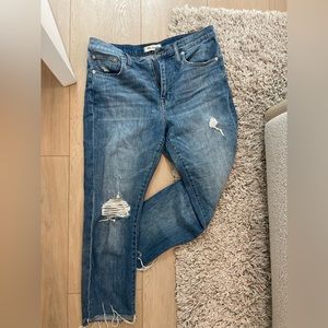 Madewell The High-Rise Slim Boyjean